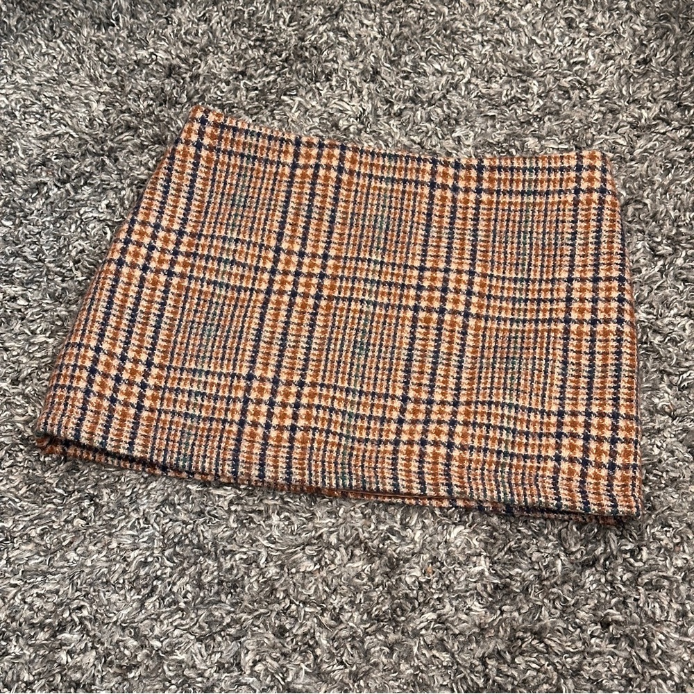 Brandy Melville Plaid Mini Skirt